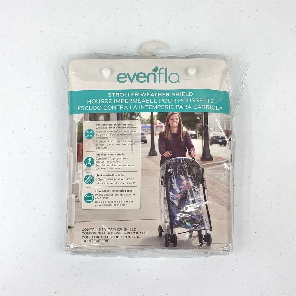 Evenflo Stroller Weather Sheild Rain And Wind Cover For Evenflo Stroller